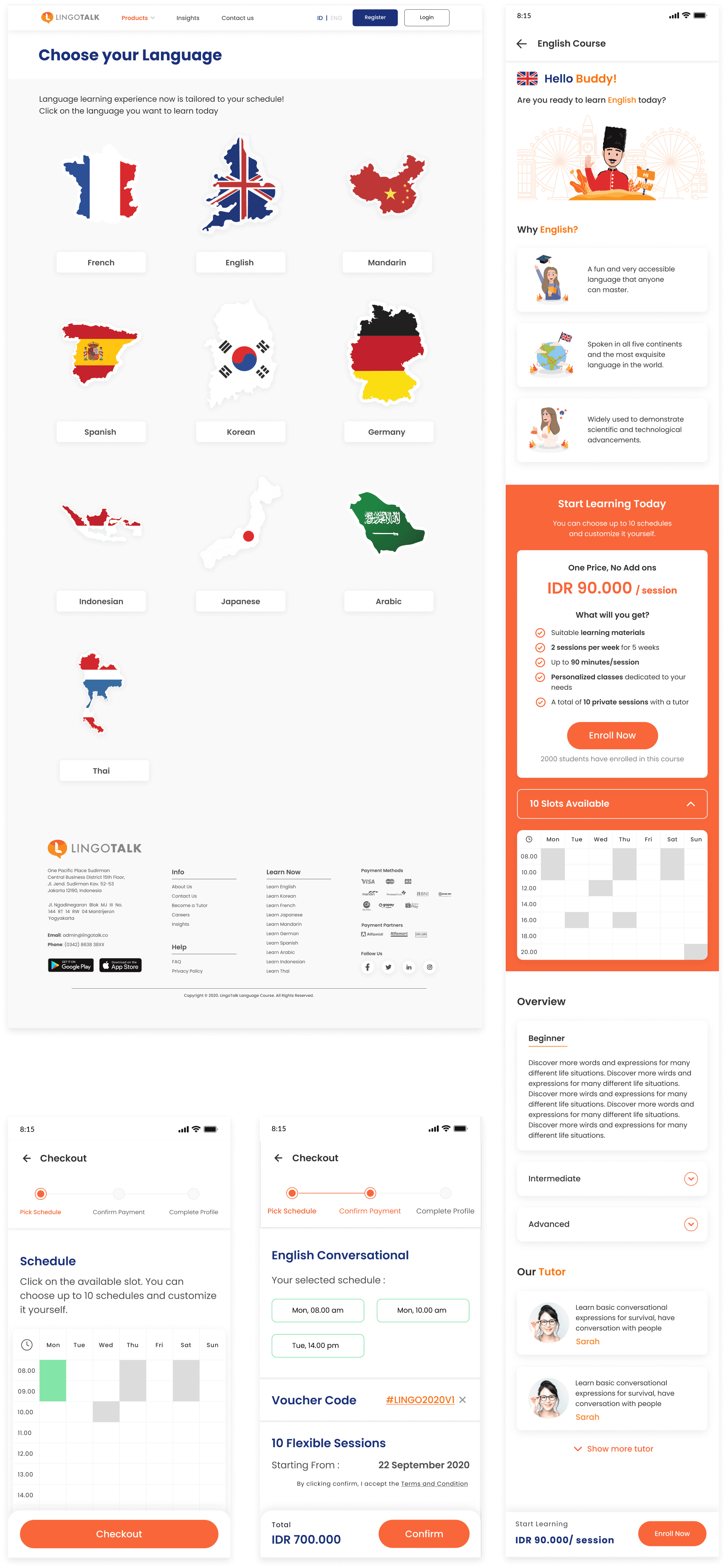 Why LingoTalk section